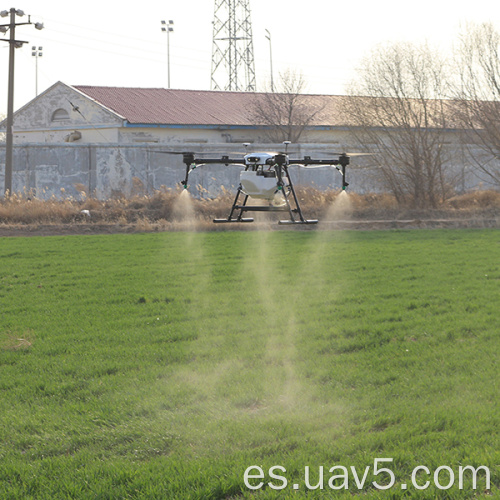 Dron agrícola de carga útil de 10 kg para pulverización agrícola